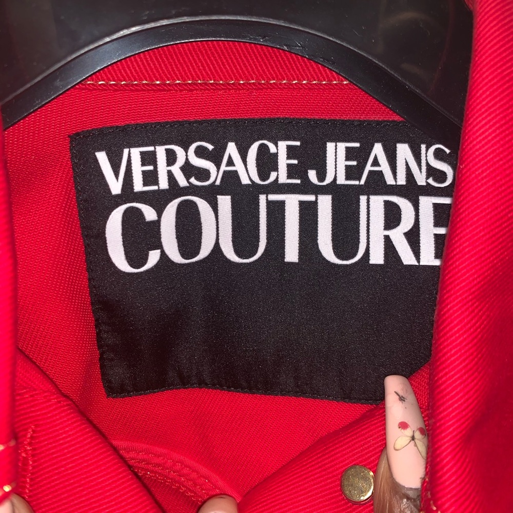 New💕Versace cropped jacket gold hardware - Picture 7 of 9